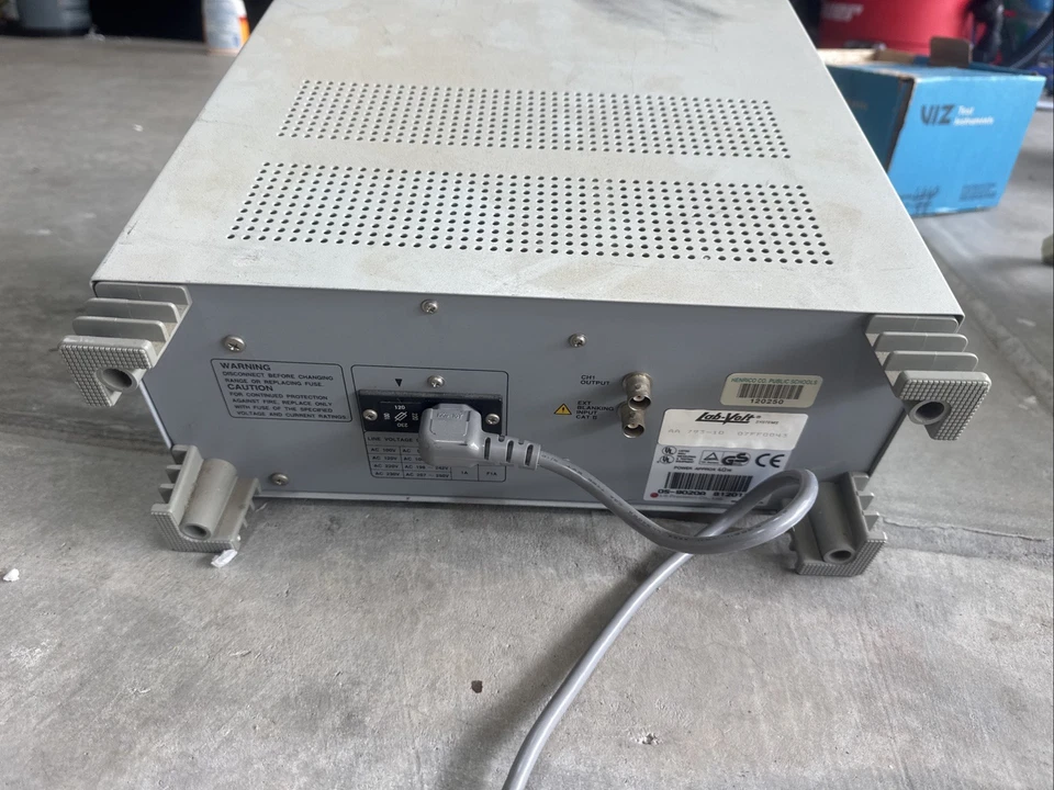 Osciloscopio LG OS 9020A Dual Trace 20 MHZ Foto 4 de 4