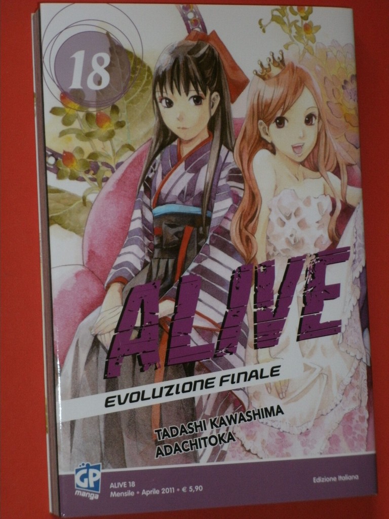 ALIVE - EVOLUZIONE FINALE N° 18- MANGA GP NUOVO di-tadashi kawashima e-adachitok