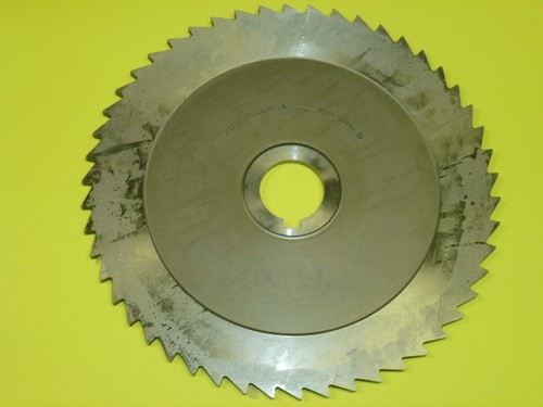 NOS! BUTTERFIELD HSG SLITTING SAW BLADE, 8" X 3/16" X 1-1/4", 50T, w/ 5/16" SLOT - 第 1/2 張圖片