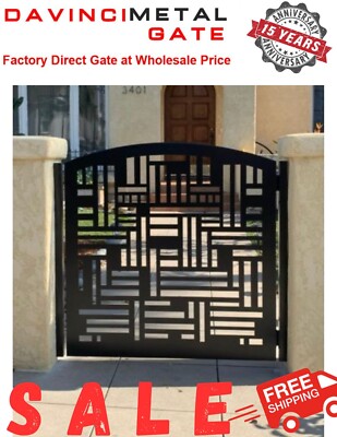 Factory direct steel metal gate | Free US delivery