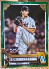 Gerrit Cole 2022 Gypsy Queen Green Parallel #115 New York Yankees