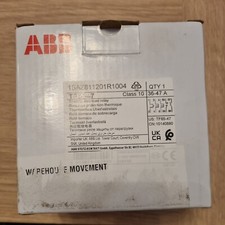 1 x 1 x ABB Thermal Overload Relay NO+NC, 47 A, 6 A, 690 V ac