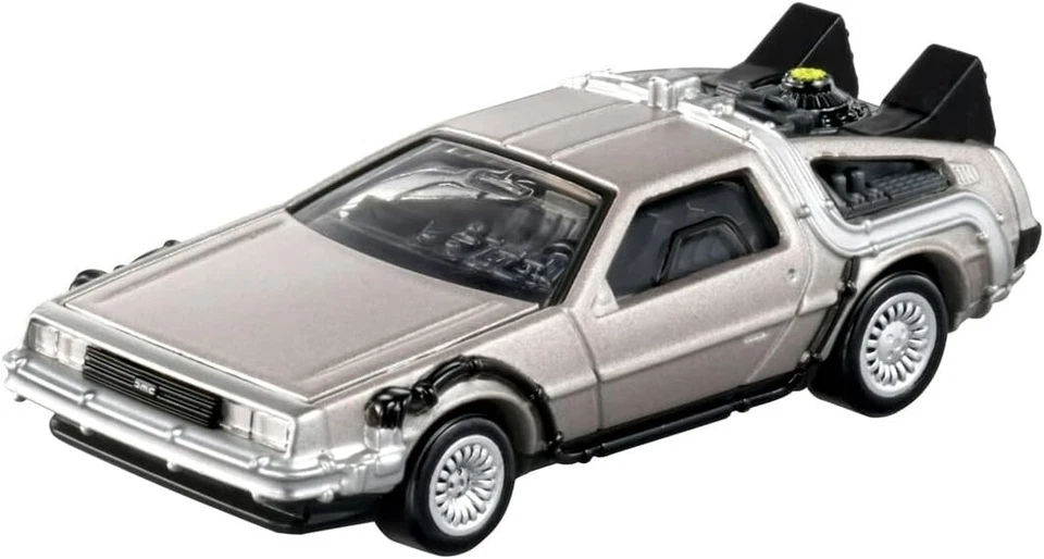 Tomica Premium Unlimited 07 Back to the Future DeLorean Mini Car Toy - Image 4 of 4