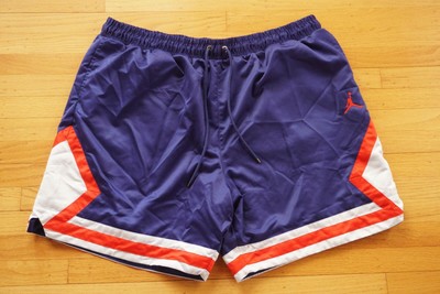 blue and red jordan shorts