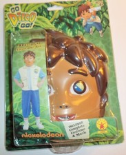 Rubies Go Diego Go Complete Halloween Costume  Mask Ages 4 NEW