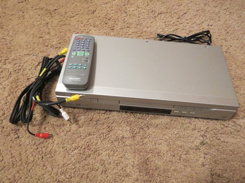 Sharp DV-S1U DVD/CD Player with Remote and AV Cable 74000354241 | eBay