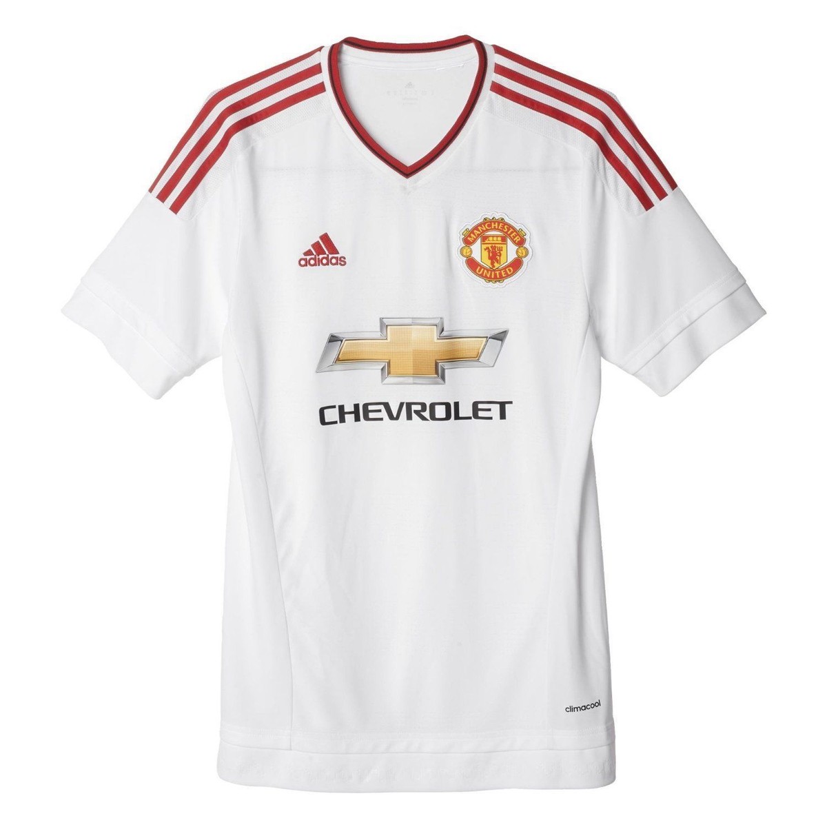 adidas Men's Manchester United 15/16 Away Jersey White