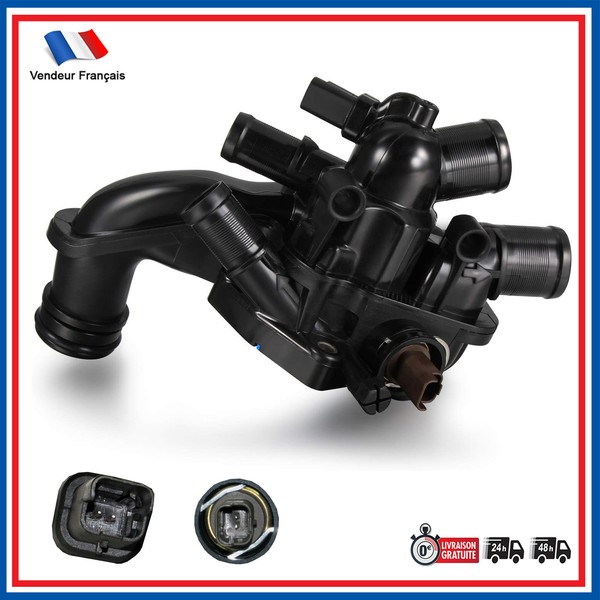 GehäUse Thermostat Kompatibel Peugeot 207 3008 308 5008 1.6 - 9810916980-image