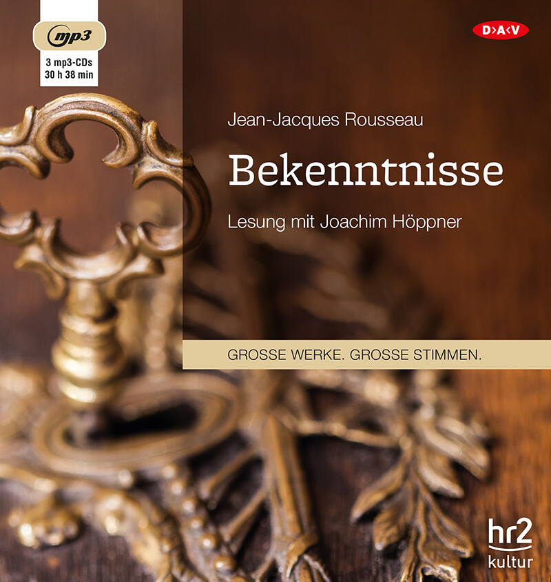 Thumbnail - Bekenntnisse, 3 Audio-cd, 3 Mp3 | Jean-jacques Rousseau | Audio-cd |
