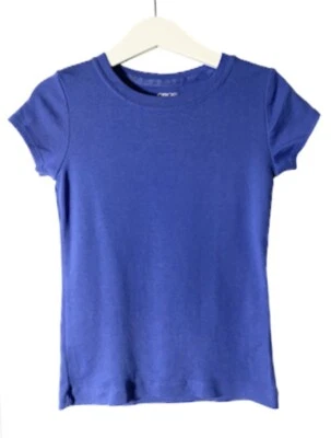 Cherokee Blue Short Sleeve T-Shirt Girls Size XS - Image 1 of 3