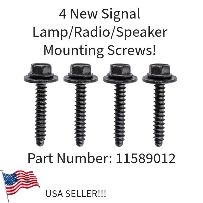 10 NEW DOOR TRIM/INSTRUMENT PANEL SCREWS! 11589012 FITS '87-'23 - Foto 9