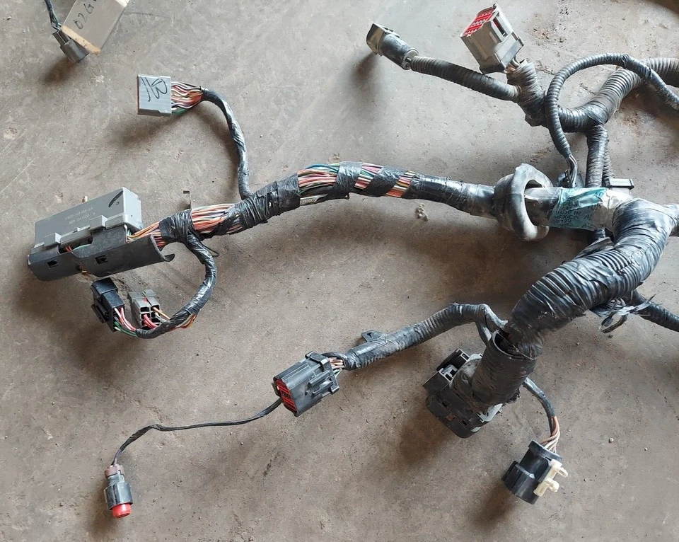 Ford Mustang GT 2002 4,6 SOHC motor computadora arnés de cableado ECU firewall PCM Foto 2 de 4