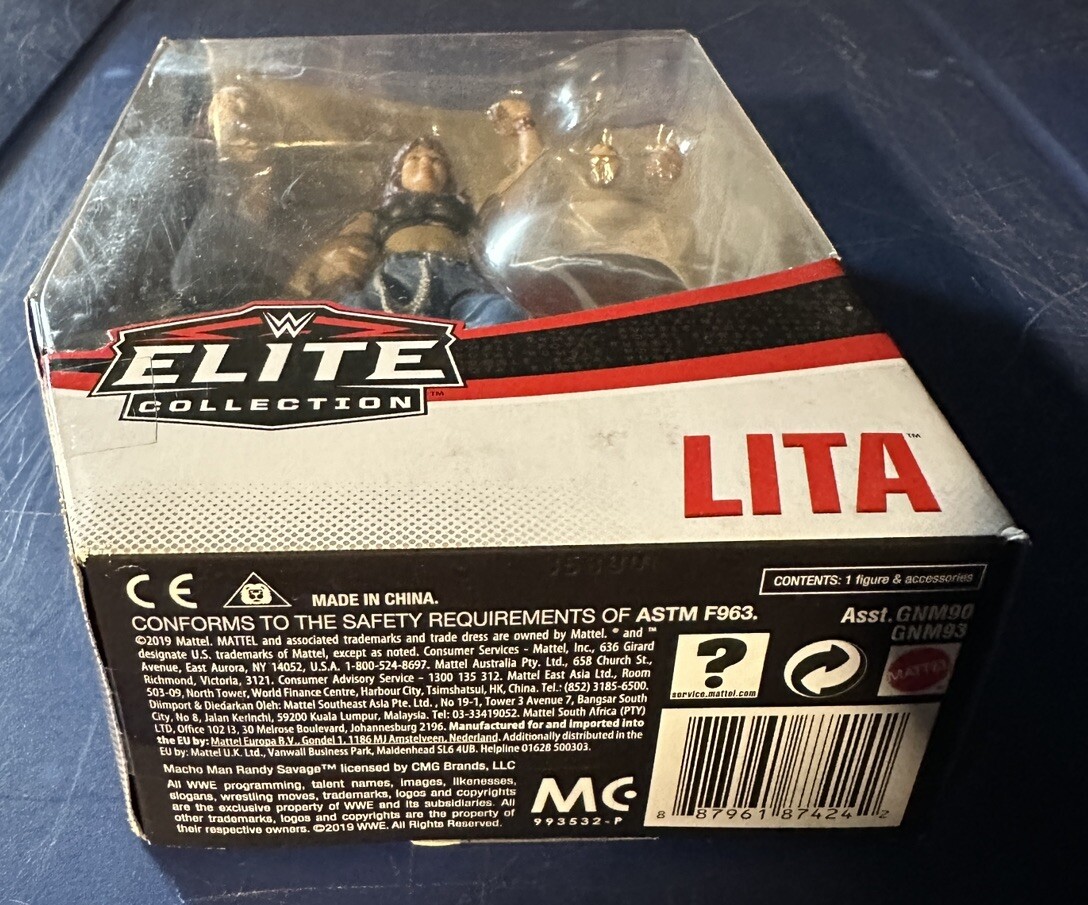 WWE Elite Collection LITA Royal Rumble Action Figure Wrestling