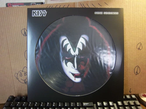Kiss Gene Simmons  Die Cut Factory New Record LP Album Vinyl (53)