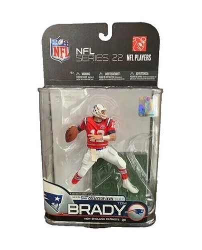 McFarlane NFL Sports Picks Series 22 Tom Brady Action Figure [Red