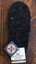 NWT NEW MOTHER NATURE'S FINEST ALPACA ALL WOOL INSOLES PAIR NEW ENGLAND USA-MADE