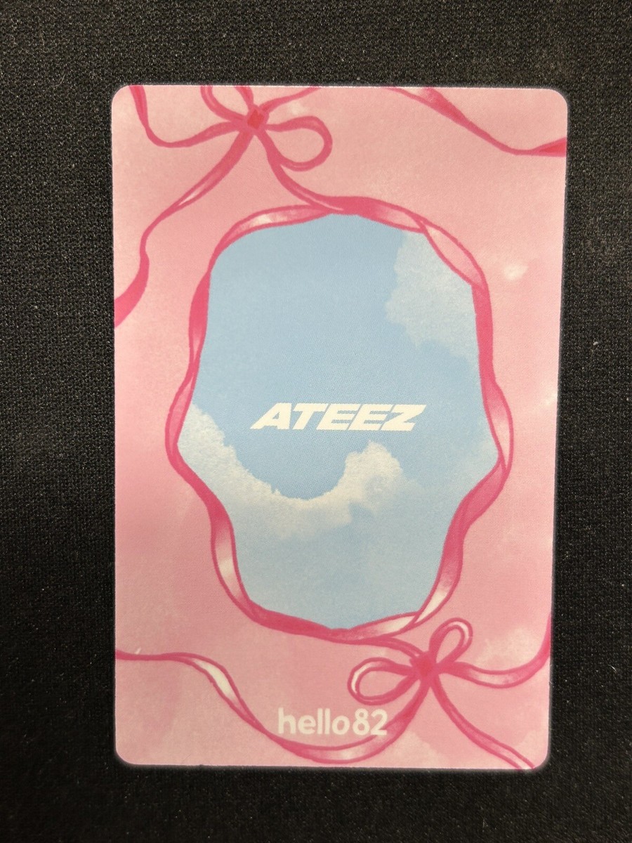 ATEEZ YUNHO GOLDEN HOUR PHOTOCARD HELLO82 EXCLUSIVE BOW ATEEZ YUNHO GOLDEN HOUR PHOTOCARD HELLO82 EXCLUSIVE BOW