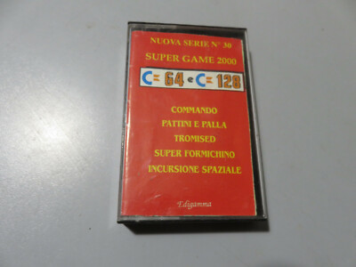 Kassette Commodore 64 Cbm 128 Bund Super Game 30 1988