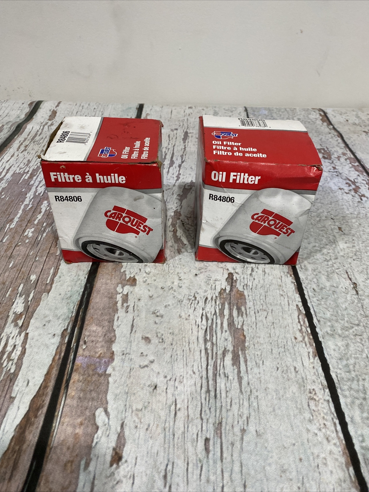 (2) Engine Oil Filter R84806 Fits:Volvo And Land Rover Carquest Made In Germany