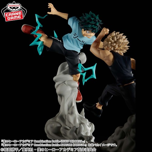 My Hero Academia Izuku Midoriya & Bakugo Set Figure Action Battle Anime Giocattolo - Foto 7 di 15