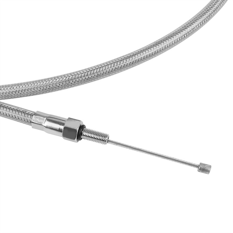 Motorcycle Clutch Cable Stainless steel For Harley Dyna / Fatboy