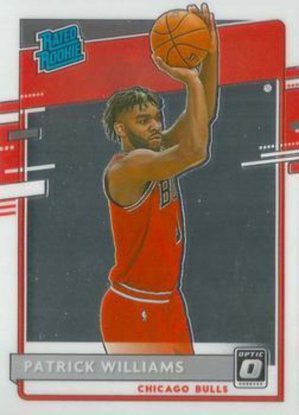 #154 Patrick Williams - Chicago Bulls - 2020-21 Donruss Optic Basketball