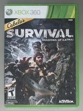 Cabela's Survival: Shadows of Katmai (Microsoft Xbox 360, 2011) No Manual Tested