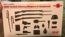 ICM 1/35 Scale WWI Turkish Infantry Weapons & Equipment ICM35699