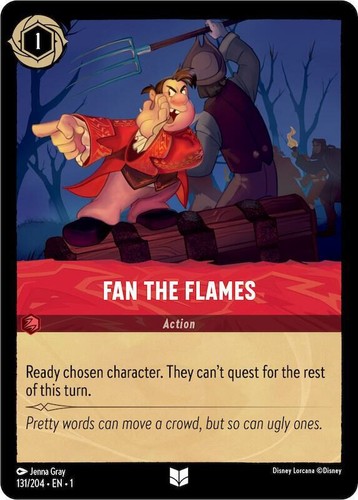 Disney Lorcana The First Chapter Dinglehopper 32/204 Foil Japanese