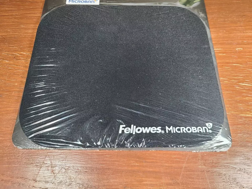 Fellowes Microban® 8" x 9" Mouse Pad Black New In Sealed Package - Image 4 of 4