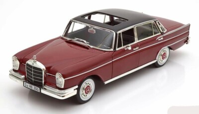 Revell Mercedes-Benz 1:18 W112 300SE 1965 Black Red 08854 Limited