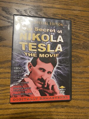 Secret of Nikola Tesla-The Movie (DVD) Orson Welles 80 s Alternating Current Oop