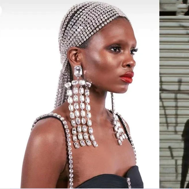 Big danglers shop earrings