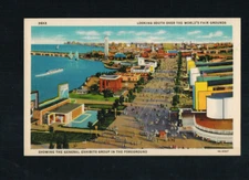 PC-1108**U.S. 1933 *Linen PPC**Unused-Mint**Chicago World´s Fair-View of Fair