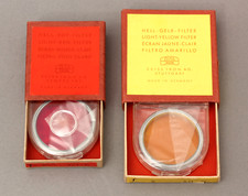 2 Zeiss Ikon Farbfilter 40,5mm ES hell gelb u...