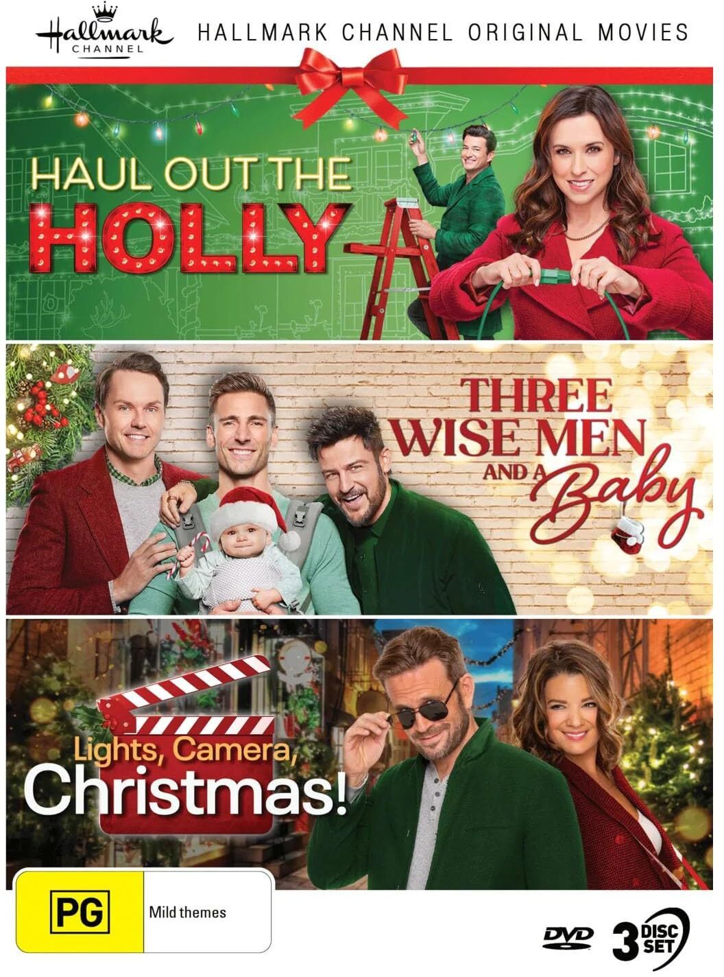 Hallmark Xmas Collection 30 (Haul Out The Holly / Three Wise Men And A Bab (DVD)