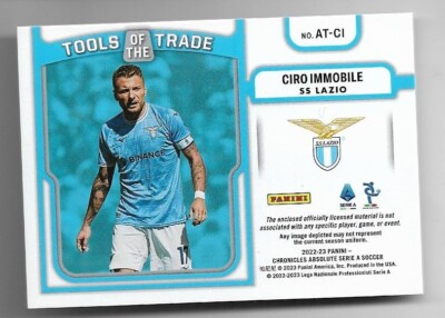 Panini Ciro Immobile ジャージカード/99 2022-23 Panini Chronicles Jersey Card : Ciro Immobile #93/99