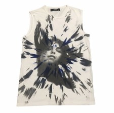 RAF by Raf Simons Sleeveless Graphic T Shirt