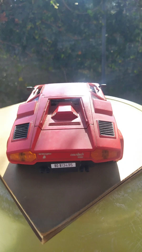 Modellino Auto Lamborghini Countach 5000 - Scala 1:18 - Polistil - Tonka Corps - Immagine 4 di 4