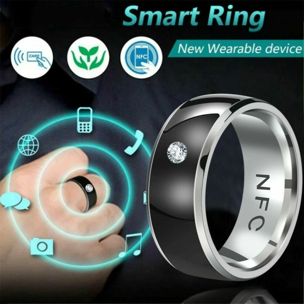 Multifunctional Magic NFC Smart Ring Wearable For All Android Mobile Phone