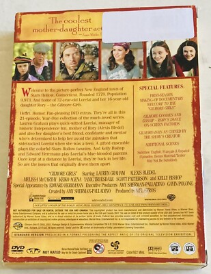 GILMORE GIRLS Complete First Season DVD Box Set (2001) Season 1