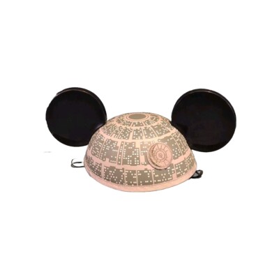 Mickey Mouse Star Wars Todesstern Mütze Official Disney Parks Merchandise Grau 