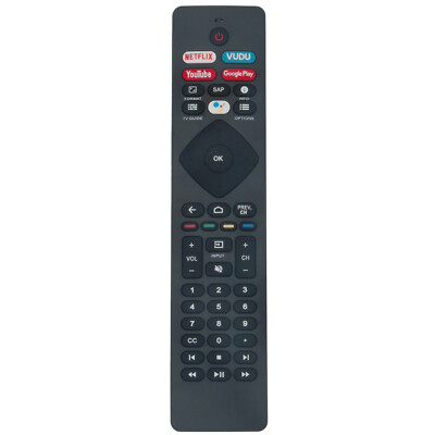 Voice Replace Remote for Philips TV  65PFL5704 65PFL5604/F7 43PFL5704 55PFL5704