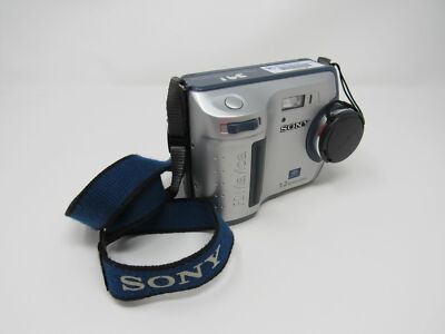 Sony Digital Camera With Case FD Mavica MPEG Movie 6x Precision Zoom MVC-FD100