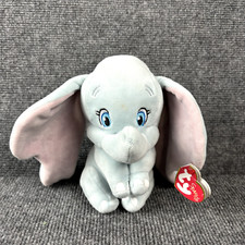 TY Dumbo Elephant Plush Disney Movie Sparkle Stuffed Animal Toy New Tags
