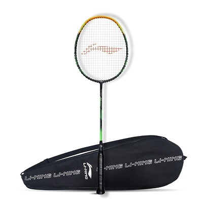 Sports Play Li-ning G-Force 3600 Kohlefaser Badmintonschläger mit Bezug (A)