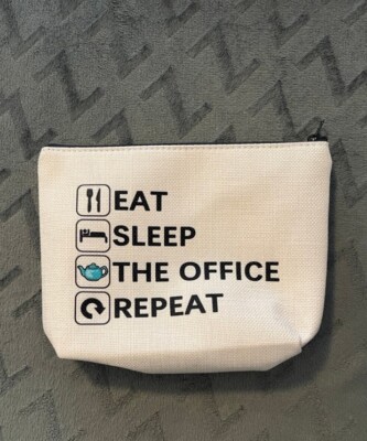 The Office Dunder mifflin Pencil Case/Makeup Bag New