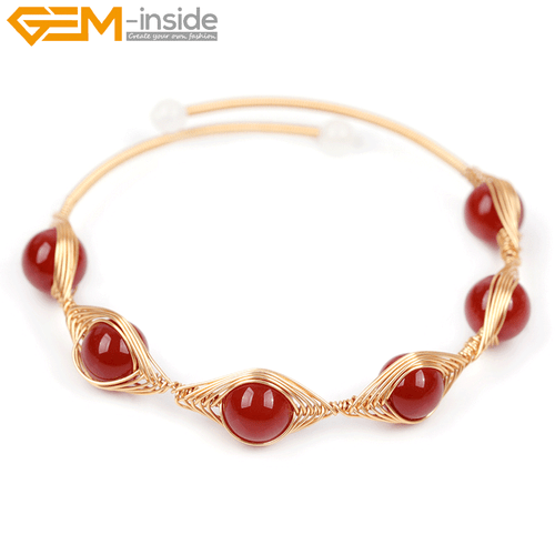 Gold Filled Chakras Quartz Jade Stone Jewelry Handmade Adjustable Bracelet Gift - Picture 123 of 133