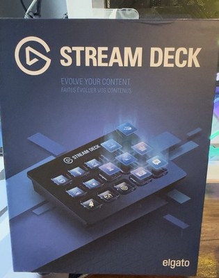 Elgato Stream Deck Live Content Creation Controller - Black, 15 Keys