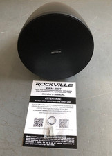 Rockville PEN-65T Black 6.5" 70V Hanging Pendant Speakers For Office/Bar/Cafe